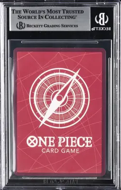 2022-24 ONE PIECE PROMOS COLLECTORS CLUB EXCLUSIVE MONKEY D. LUFFY P BGS 9 - Image 2