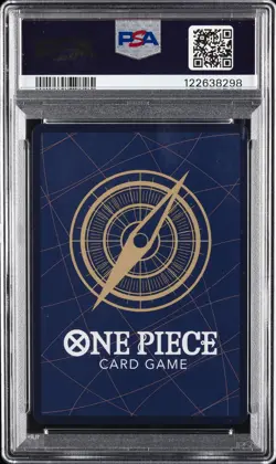 2025 ONE PIECE OP11-A FIST OF DIVINE SPEED SPECIAL ALTERNATE ART SANJI PSA 10 - Image 2