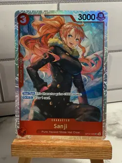 One Piece Sanji SR Foil OP10-005 Royal Blood English - Image 1