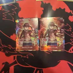 🔥🔥2x🔥🔥One Piece Treasure Booster Promo Monkey D. Luffy ST10-006 SR English - Image 3
