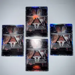 4x Five Elders OP13-082 Playset One Piece TCG - ENGLISH NM Carrying On His Will - Image 1