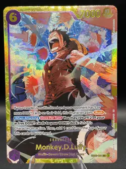 Monkey.D.Luffy EB02-061, One Piece TCG, The Best Vol. 2, Secret Rare foil - Image 1