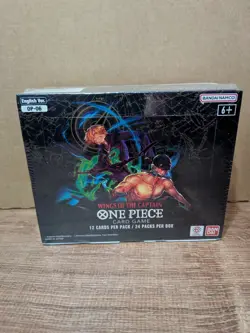 One Piece - OP-06 - Wings of the Captain Booster Box [ENGLISH] - New & Sealed - Image 1
