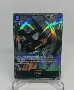 KAKU - One Piece TCG OP03-080 SR Alt Art AA Pillars of Strength CP9 - Image 1
