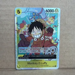 Monkey D Luffy OP07-109 SR - 500 Years in the Future One Piece TCG English (A2) - Image 1