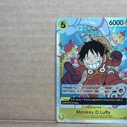 Monkey D Luffy OP07-109 SR - 500 Years in the Future One Piece TCG English (A2) - Image 5