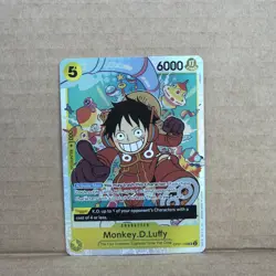 Monkey D Luffy OP07-109 SR - 500 Years in the Future One Piece TCG English (A3) - Image 1