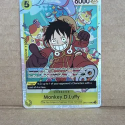 Monkey D Luffy OP07-109 SR - 500 Years in the Future One Piece TCG English (A1) - Image 3