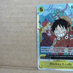 Monkey D Luffy OP07-109 SR - 500 Years in the Future One Piece TCG English (A1) - Image 5