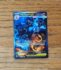 Mega Charizard X ex 125/094 SIR Phantasmal Flames Pokemon Card NM - Image 1