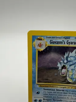 Pokemon TCG Giovanni's Gyarados Gym Challenge Holo Rare Card 5/132 - Image 4