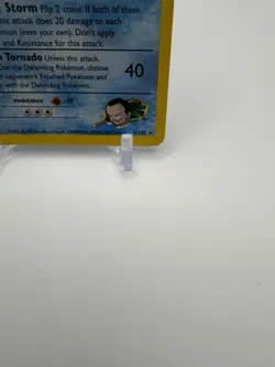 Pokemon TCG Giovanni's Gyarados Gym Challenge Holo Rare Card 5/132 - Image 5