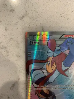 Skyla - 122/122 - Pokemon Breakpoint Full Art Ultra Rare Card NM/Mint 2016 - Image 4