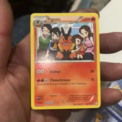 Pokemon Pignite TCG Legendary Treasures 26/113 Regular Uncommon Card - Image 1