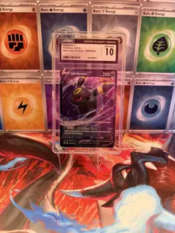 Pokemon Umbreon v SWSH203 Holo Sword & Shield Promo Card CGC Gem Mint 10!! - Image 1