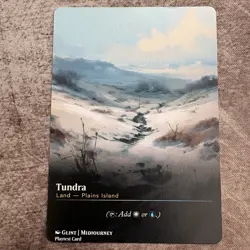 Tundra - Custom Art MTG Magic The Gathering Playtest Card - Image 1