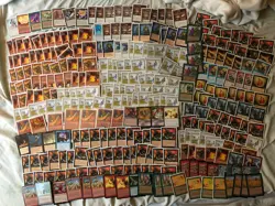 Old large MTG Magic The Gathering cards collection - Image 1