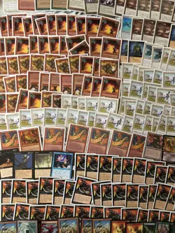 Old large MTG Magic The Gathering cards collection - Image 2