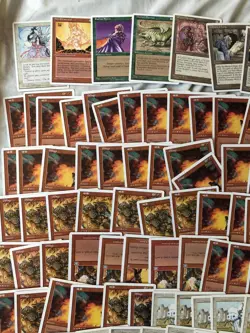 Old large MTG Magic The Gathering cards collection - Image 3