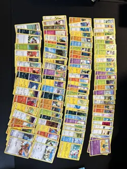 100+ Pokemon Card Lot W/ Salamence Tin, Coins, Dice - Image 3