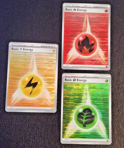 3x Black Bolt HOLO Energy Cards Pokemon ( TCG 2025 Scarlet Violet NM ) - Image 1