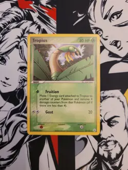 Pokemon TCG Card - Tropius - 27/101 - Rare - EX Hidden Legends - NM - Image 1