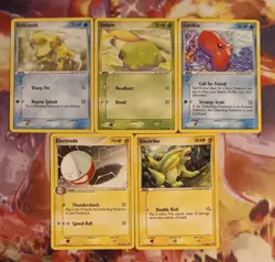 Pokemon Lot Of 11 Cards - Pokemon EX Emerald- Pokemon Hidden Legends - Image 3