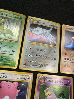 Pokemon Vintage Japanese Holo 5 Card Lot Exact Cards Pictured - Image 4