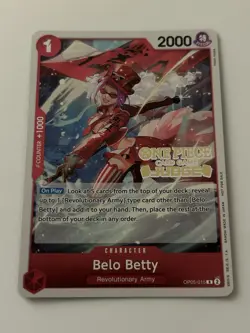Belo Betty (Judge Pack Vol. 3) OP05-015 One Piece Promotion Cards Foil - Image 2