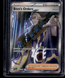 Pokemon TCG Boss's Orders Trainer Full Art Holo Rare Card 248/193 Paldea Evolved - Image 1