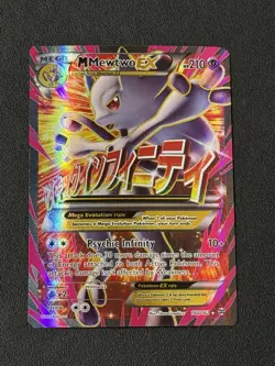 M Mewtwo EX 160/162 Full Art XY Breakthrough English Pokemon TCG Card NM/LP - Image 1