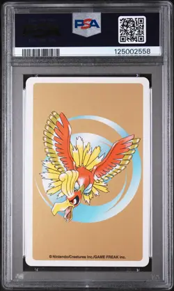 2000 POKEMON GOLD VERSION PLAYING CARDS KING OF DIAMONDS #175 TOGEPI PSA 9 - Image 2
