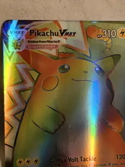 Pikachu VMAX Gigantamax G-Max Volt Tackle 188/185 Ultra Rare Pokemon Card NM TCG - Image 3
