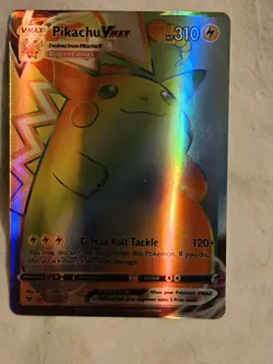 Pikachu VMAX Gigantamax G-Max Volt Tackle 188/185 Ultra Rare Pokemon Card NM TCG - Image 5