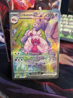 Pokemon TCG Tinkaton EX Scarlet & Violet Paldea Evolved Card 262/193 - Image 1