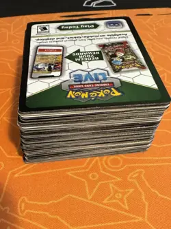 Pokemon TCG Code Card Lot x 100 - Image 1