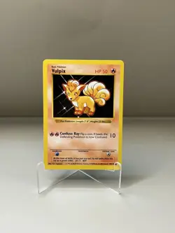 Pokemon Card Vulpix 068/102 Base Set (Shadowless) Regular Near Mint Condition - Image 2