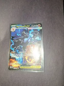 Mega Charizard x Ex 125/094 SR Full Art Phantasmal Flames English Pokemon Card - Image 2