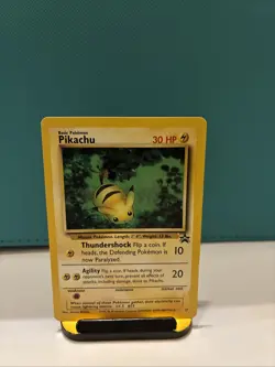 Pokemon Pikachu Wizards Black Star Promo 27 Regular 1999 TCG Card LP - Image 1