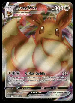 #SWSH087 Eevee VMAX SWSH: Sword & Shield Promo Cards - Image 1