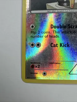 Meowth 80/99 Common Reverse Holo Next Destinies Pokemon Card LP/MP - Image 5