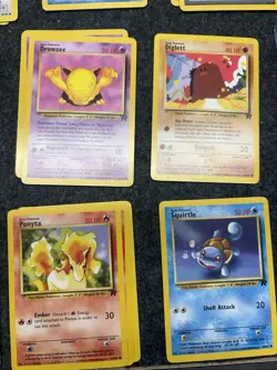 Vintage Pokemon Team Rocket Lot 35 Cards WOTC 1999 Dark Koffing Zubat Dratini - Image 5