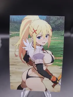 Konosuba Anime Waifu Card Doujin ACG Goddess - Image 1