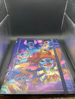 STITCH Card Binder Portfolio Disney Lorcana TCG Holds 252 Cards W Cards Featured - Image 2