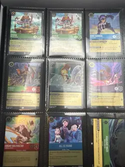 STITCH Card Binder Portfolio Disney Lorcana TCG Holds 252 Cards W Cards Featured - Image 4