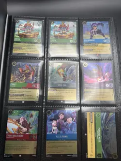 STITCH Card Binder Portfolio Disney Lorcana TCG Holds 252 Cards W Cards Featured - Image 5