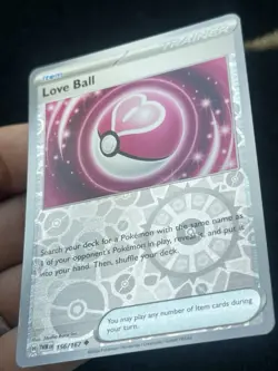 Love Ball 156/167 Reverse Holo- LP - NM - Pokemon TCG Card - Image 2