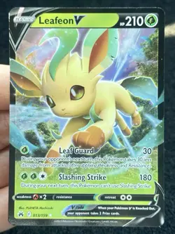 Leafeon V 013/159 - LP - NM - Pokemon TCG Card - Image 1