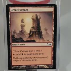 MTG Great Furnace Mirrodin NM-LP - Image 1