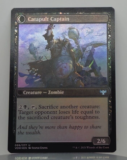 Foil - Catapult Fodder - Innistrad: Crimson Vow - VOW - 99/277 - MTG - Image 2